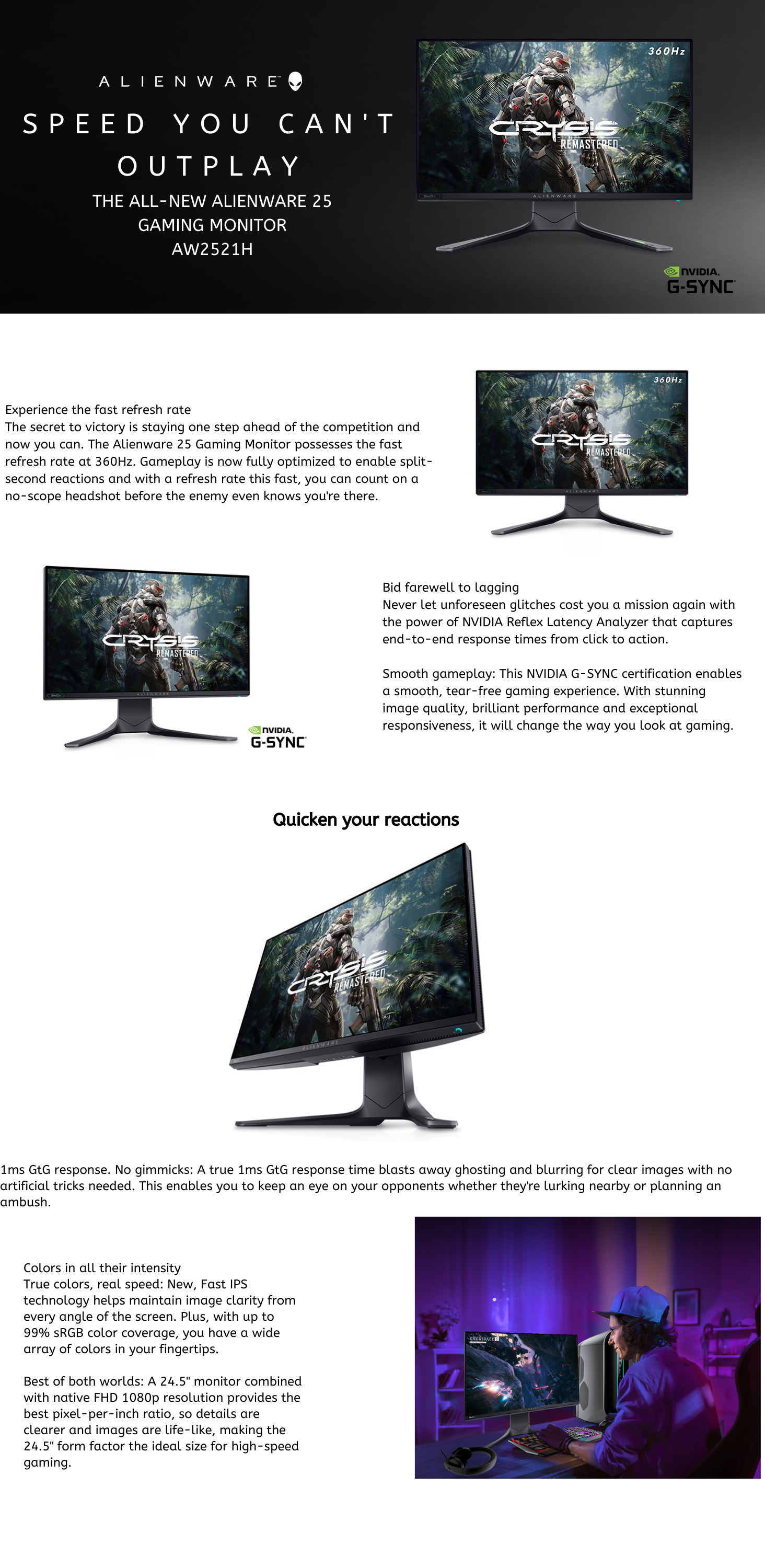 Alienware AW2521H Review Is 360hz Worth Upgrading to? 
